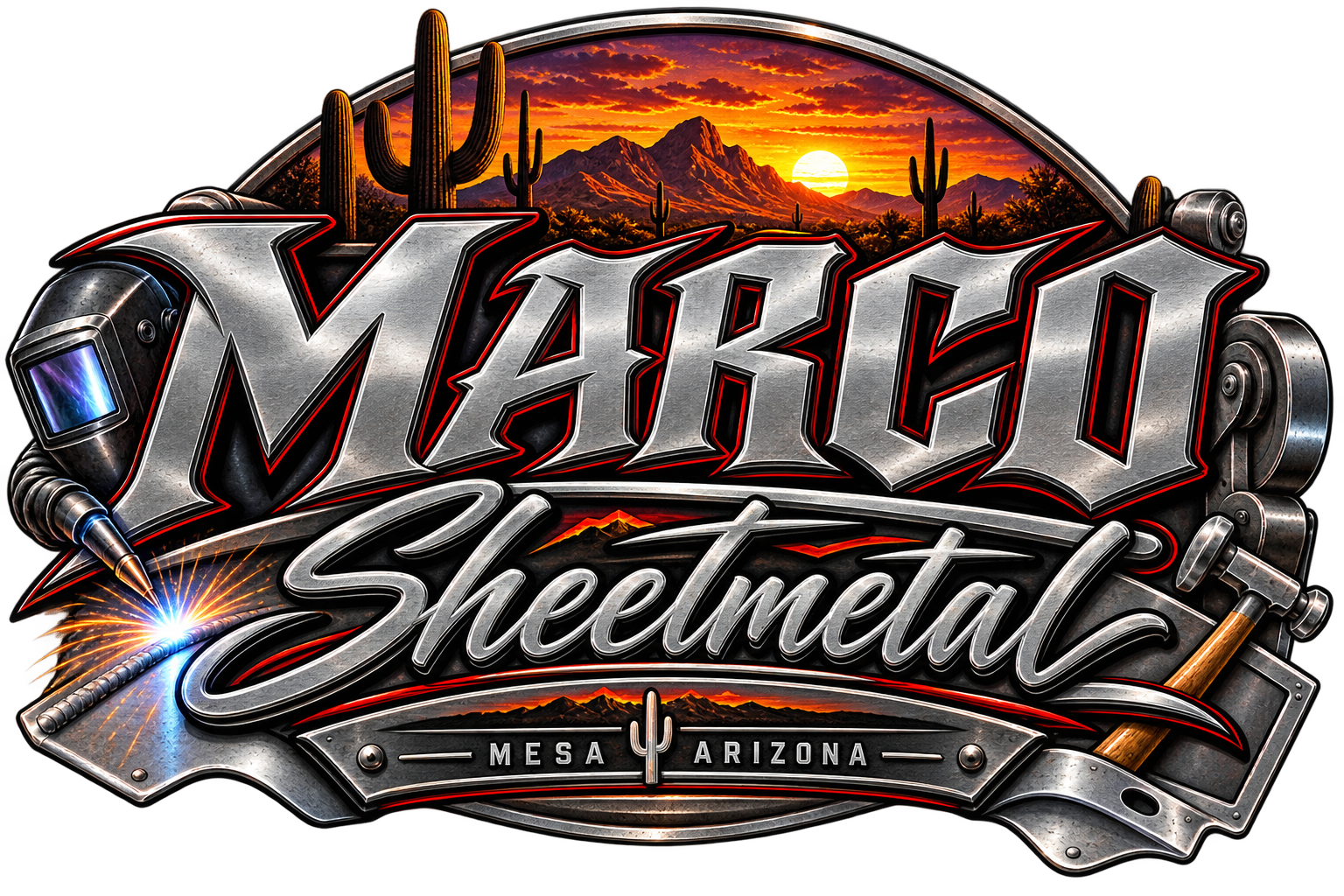Marco Sheetmetal Arizona emblem